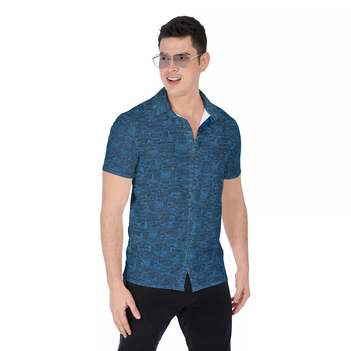 Metra 75-button down