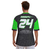 Metra Big Money-All-Over Print Men's Football  Jersey