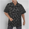 Metra Skulls-All-Over Print Men's Hawaiian Shirt