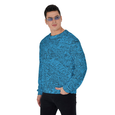 Metra-All-Over Print Men's Thicken Sweater