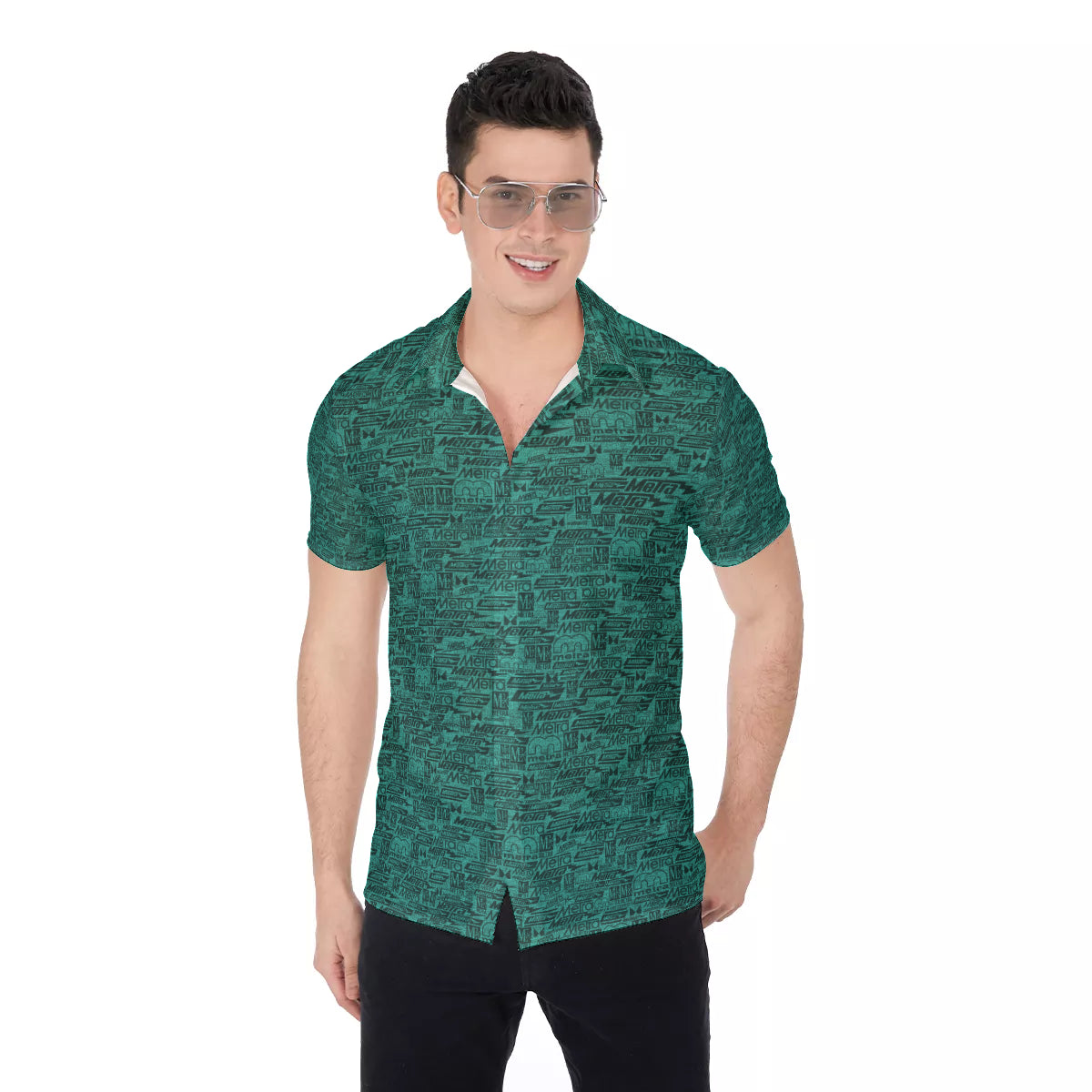 Metra 75-button down
