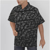 Metra Skulls-All-Over Print Men's Hawaiian Shirt