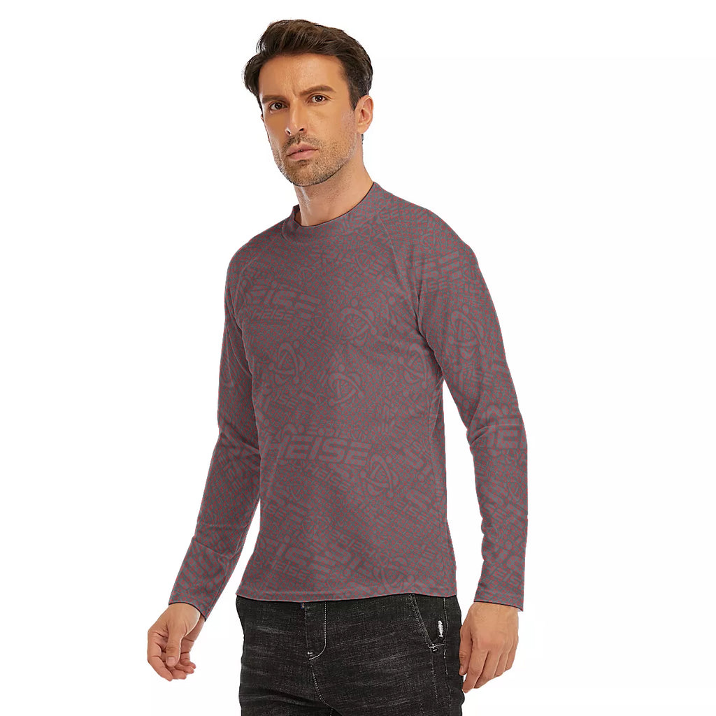 All-Over Print Men's Long Sleeve Tight surf clothing