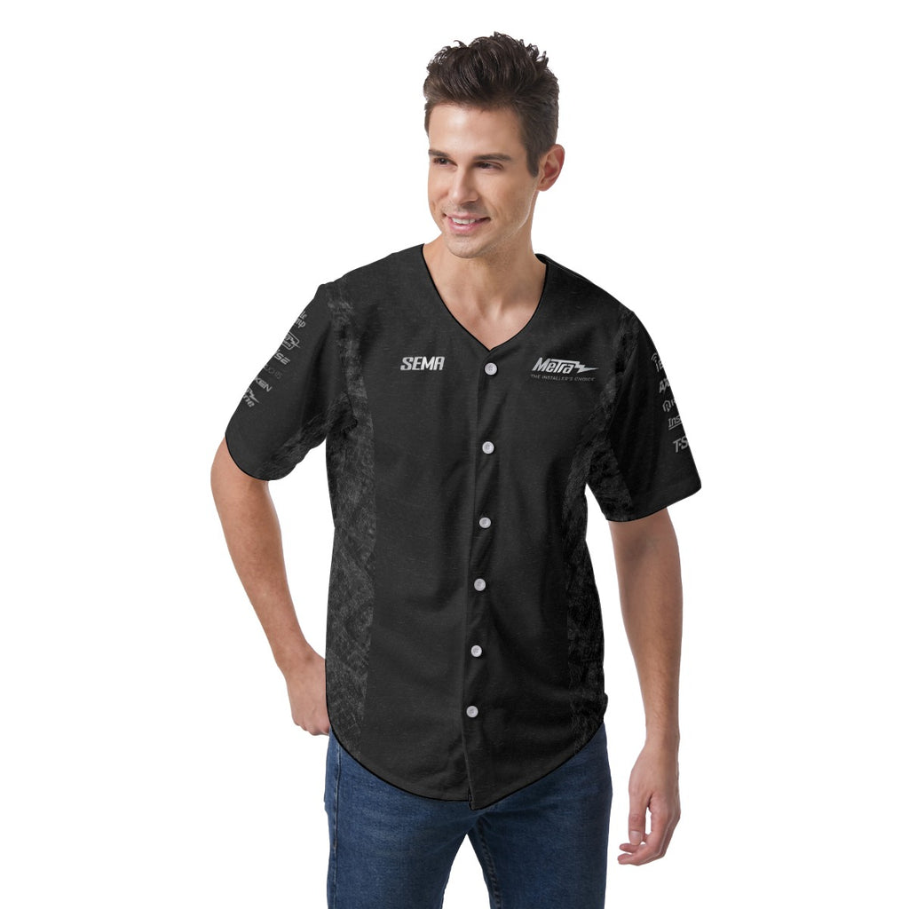 Metra SEMA-All-Over Print Men's Short Sleeve Baseball Jersey