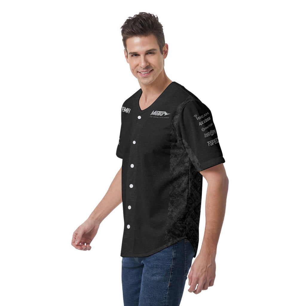 Metra SEMA-All-Over Print Men's Short Sleeve Baseball Jersey