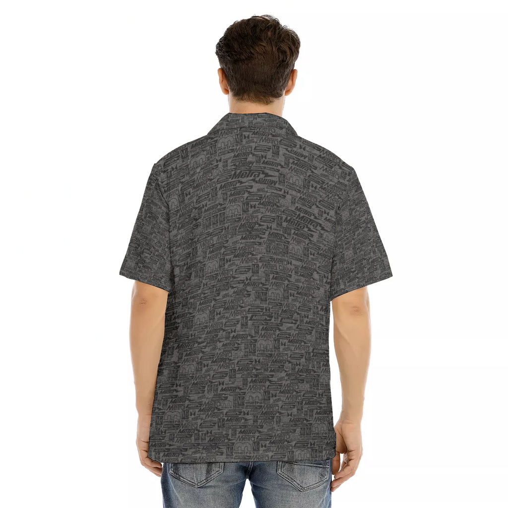 Metra 75th-All-Over Print Men's Hawaiian Shirt