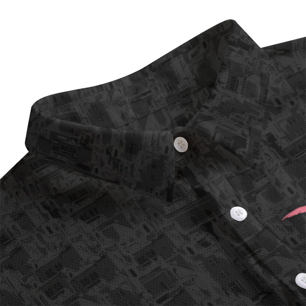 The Don-All-Over Print Men's Polo Shirt | Birdseye