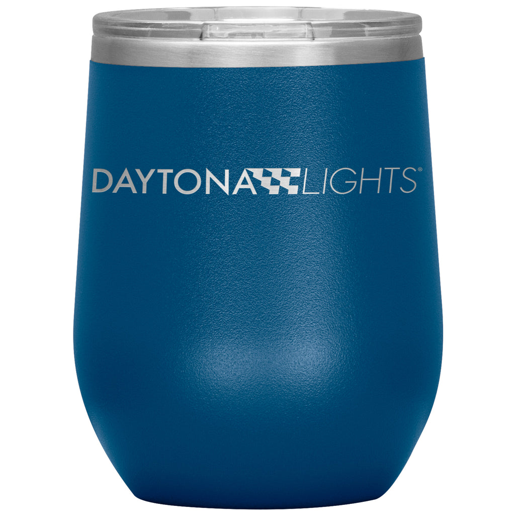 Daytona lights - 12oz Wine Insulated Tumbler