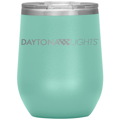 Daytona lights - 12oz Wine Insulated Tumbler