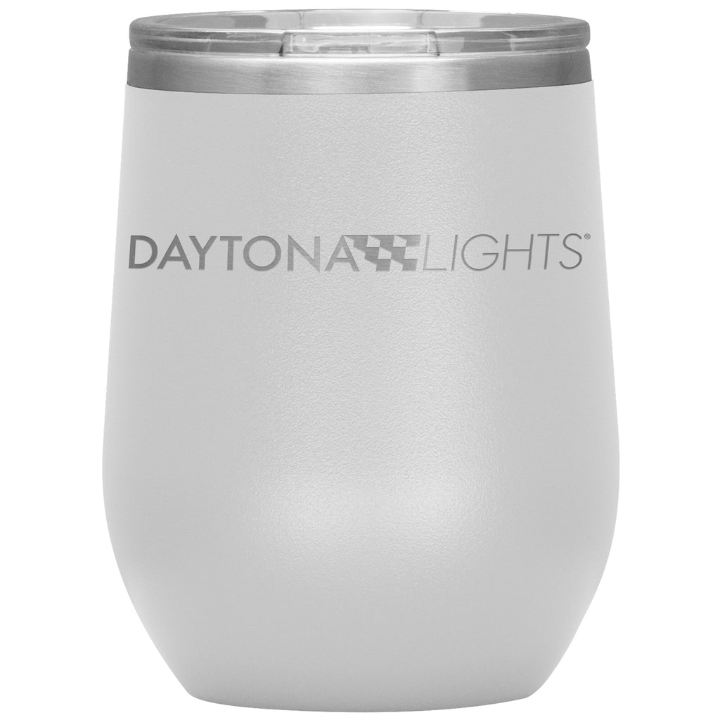 Daytona lights - 12oz Wine Insulated Tumbler