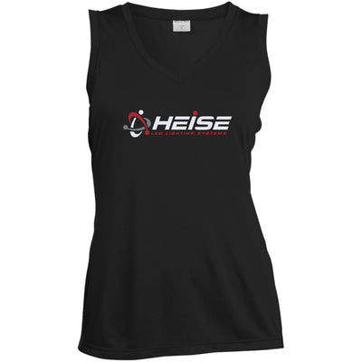 Heise-Ladies' Sleeveless V-Neck Performance Tee