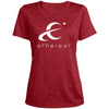 LST360 Ladies' Heather Scoop Neck Performance Tee