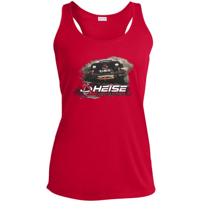 Heise Jeep-Ladies' Performance Racerback Tank