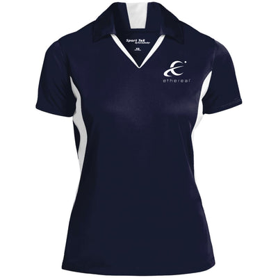 LST655 Ladies' Colorblock Performance Polo