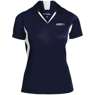 LST655 Ladies' Colorblock Performance Polo