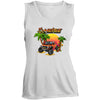 Jeep Beach-LST352 Ladies' Sleeveless V-Neck Performance Tee