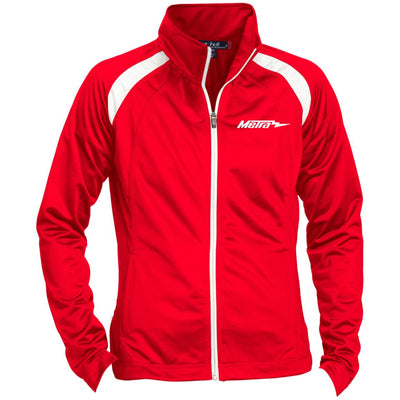 Metra-Ladies' Raglan Sleeve Warmup Jacket