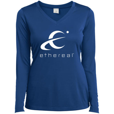 LST353LS Ladies’ Long Sleeve Performance V-Neck Tee