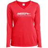 Metra-LST353LS Ladies’ Long Sleeve Performance V-Neck Tee