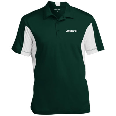 Metra-Men's Colorblock Performance Polo