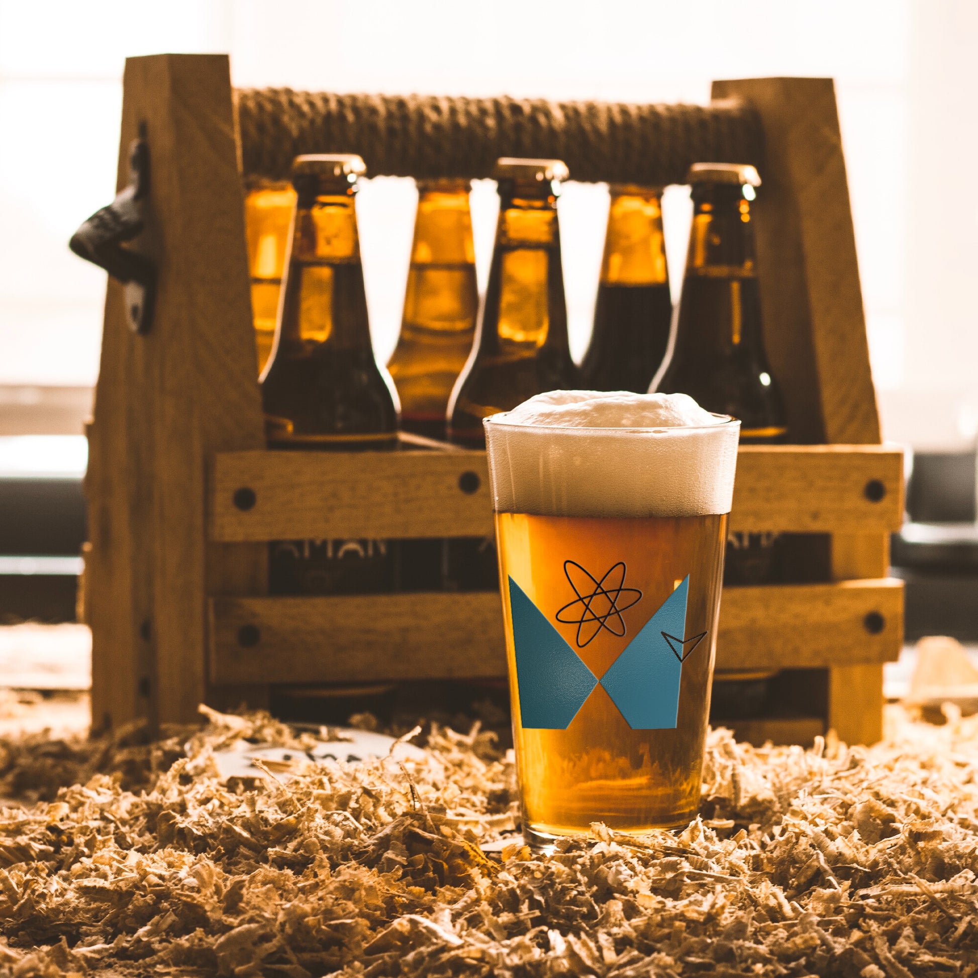 Metravox 50's Retro-Pint Glass