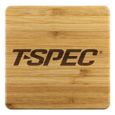 T-Spec-Bamboo Coaster - 4pc