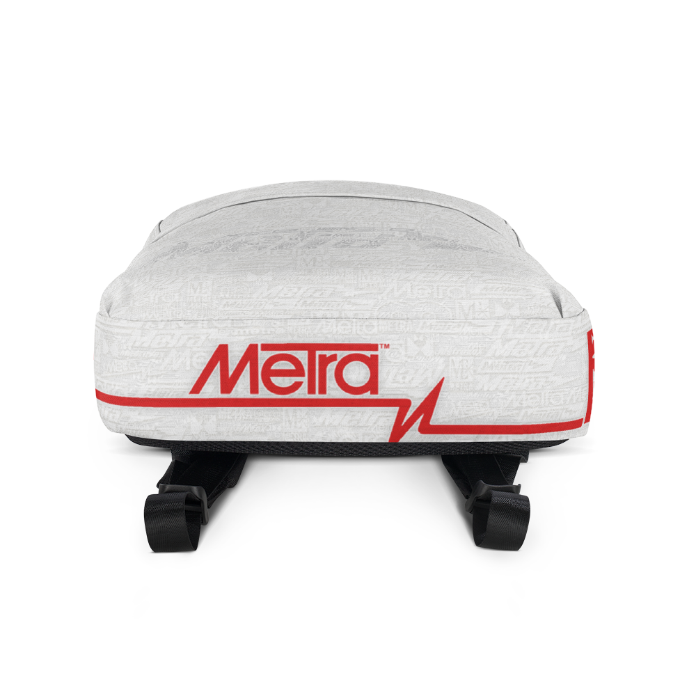 METRA 75 White Backpack 1