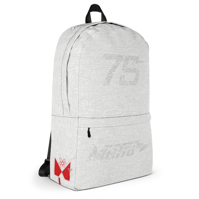 METRA 75 White Backpack 1