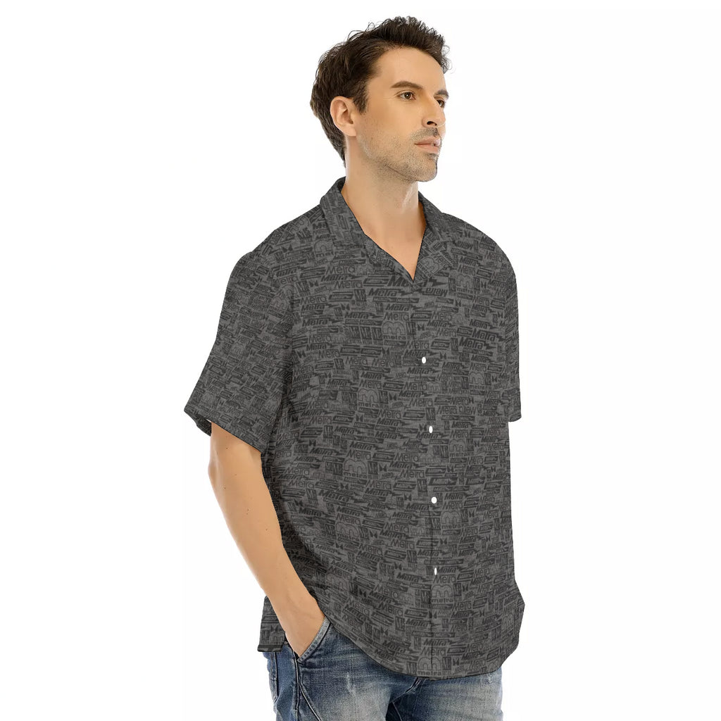 Metra 75th-All-Over Print Men's Hawaiian Shirt