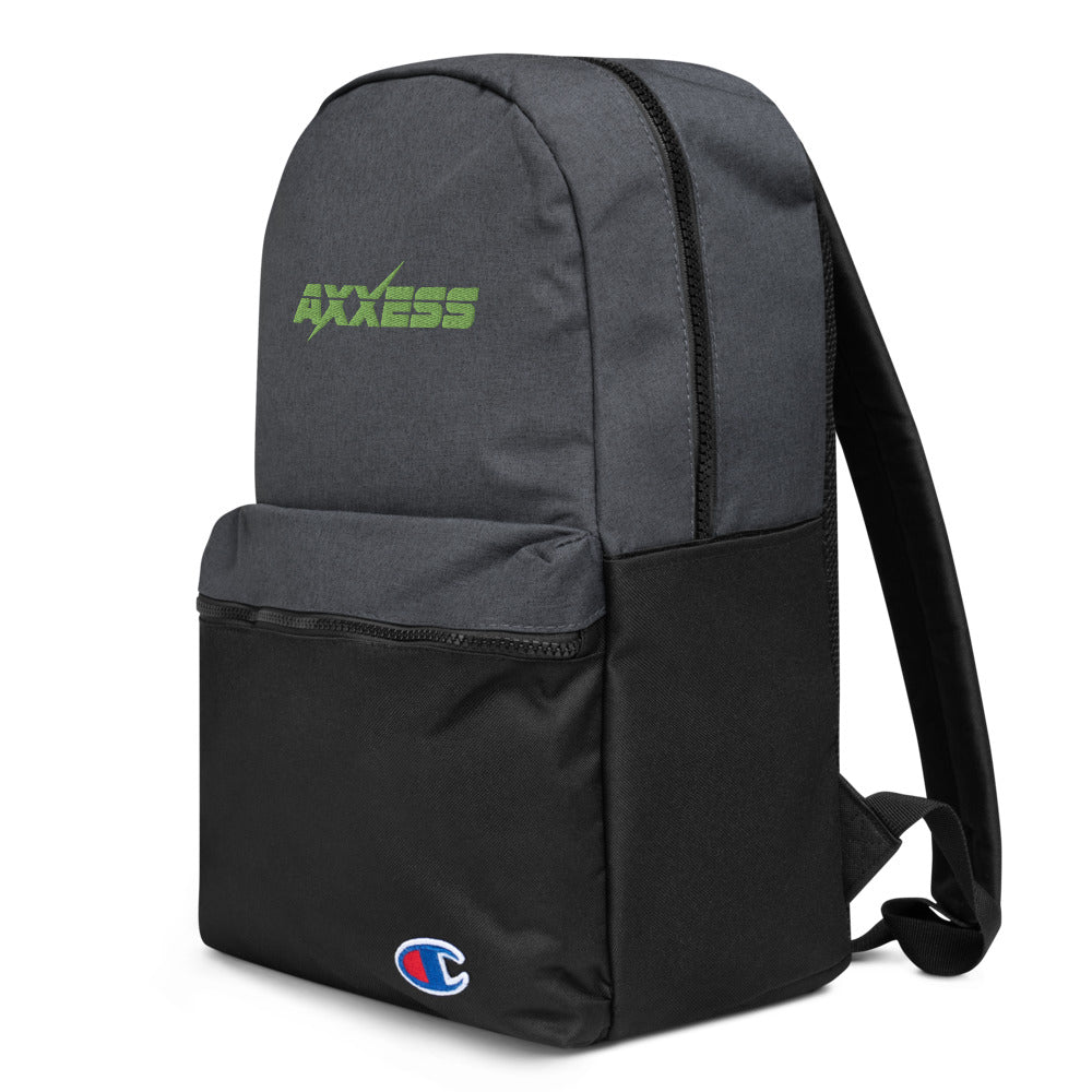 Axxess-Embroidered Champion Backpack