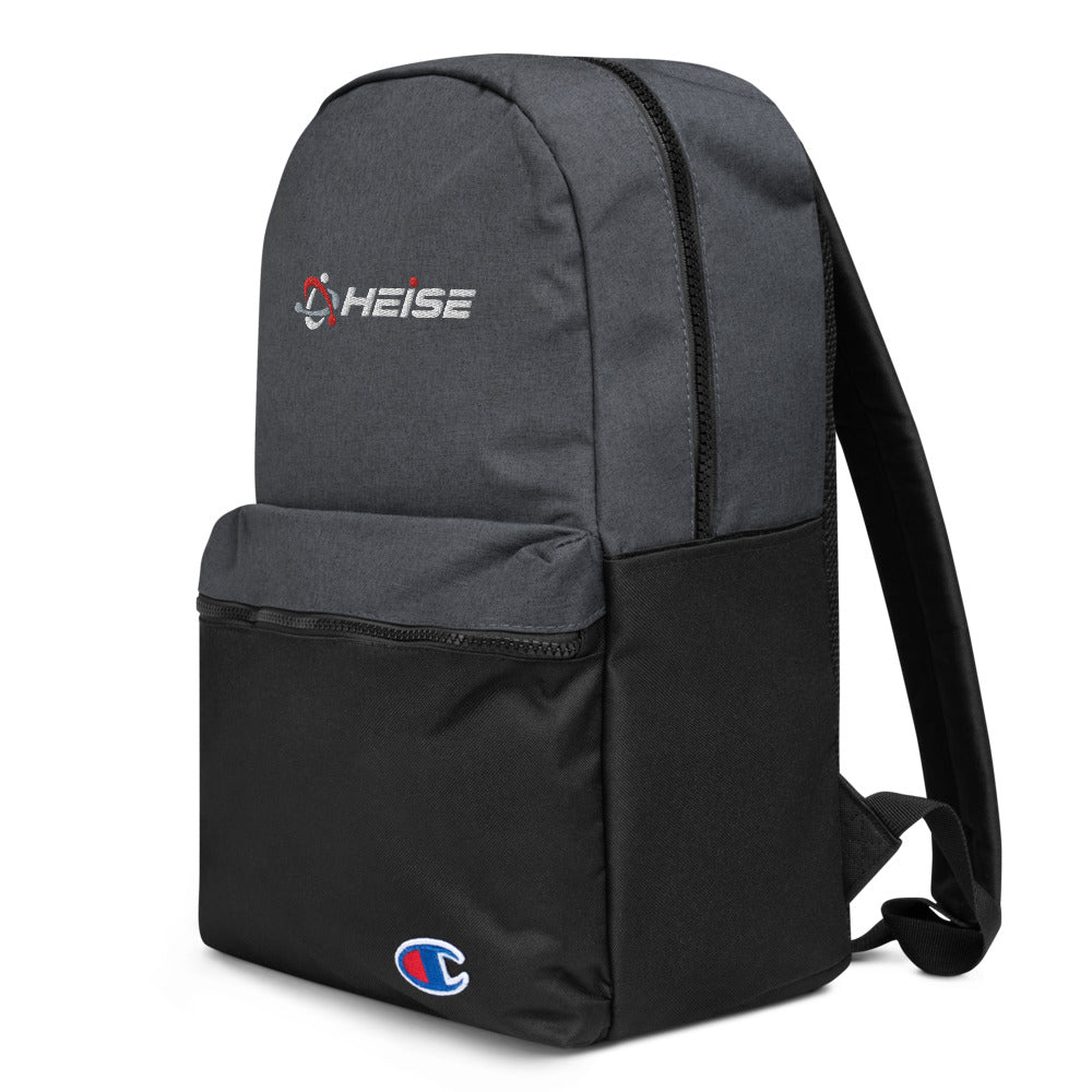Heise-Embroidered Champion Backpack