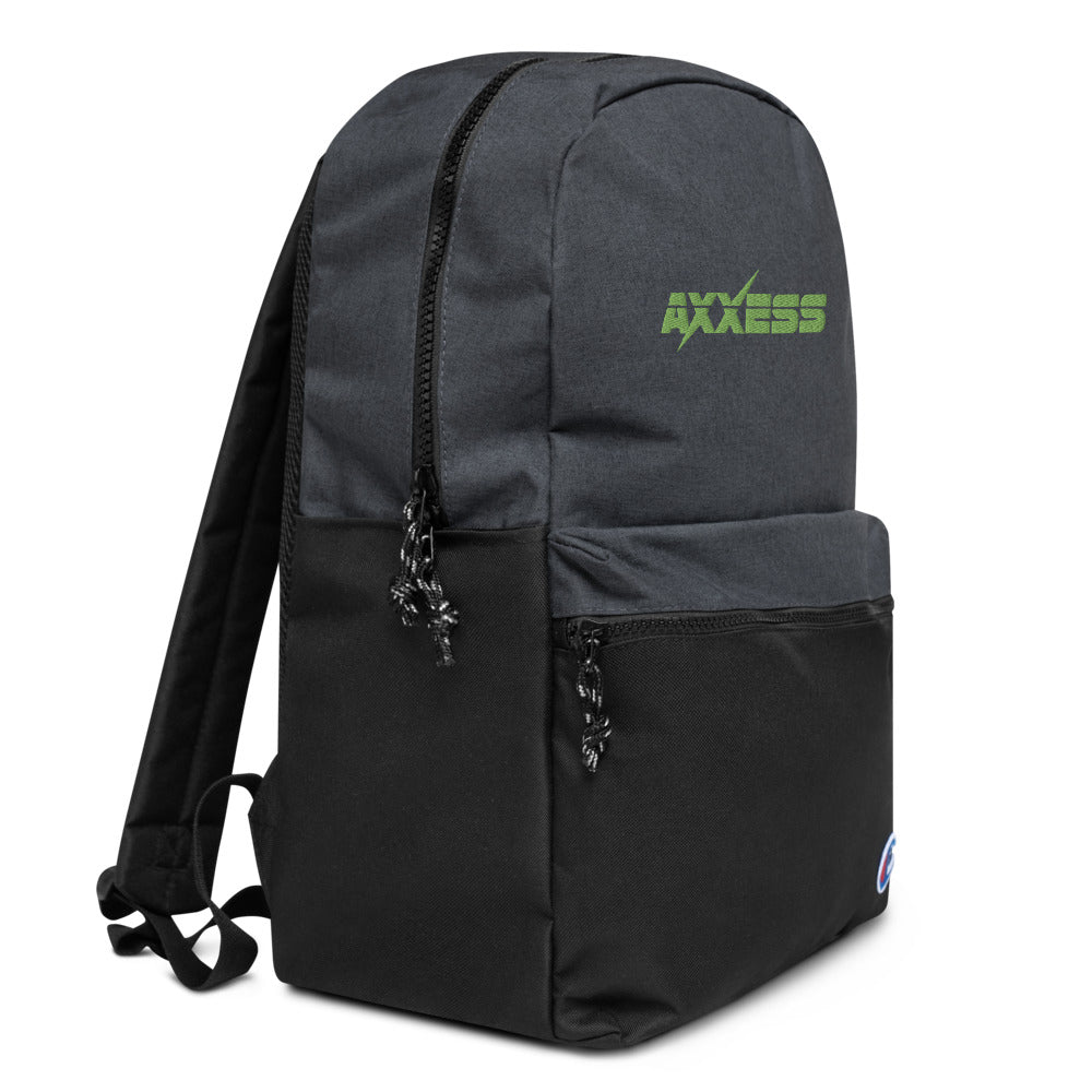 Axxess-Embroidered Champion Backpack