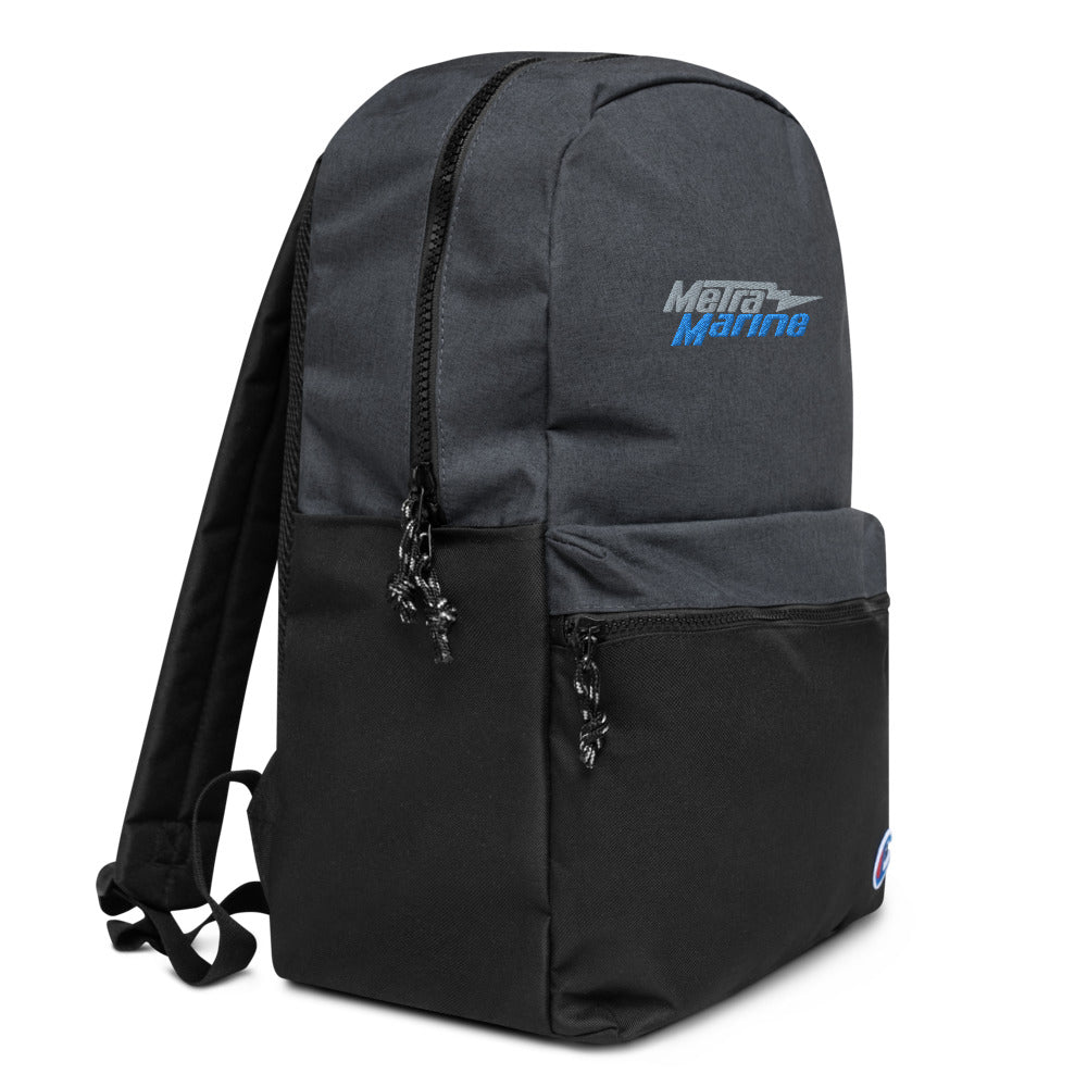 Metra Marine-Embroidered Champion Backpack