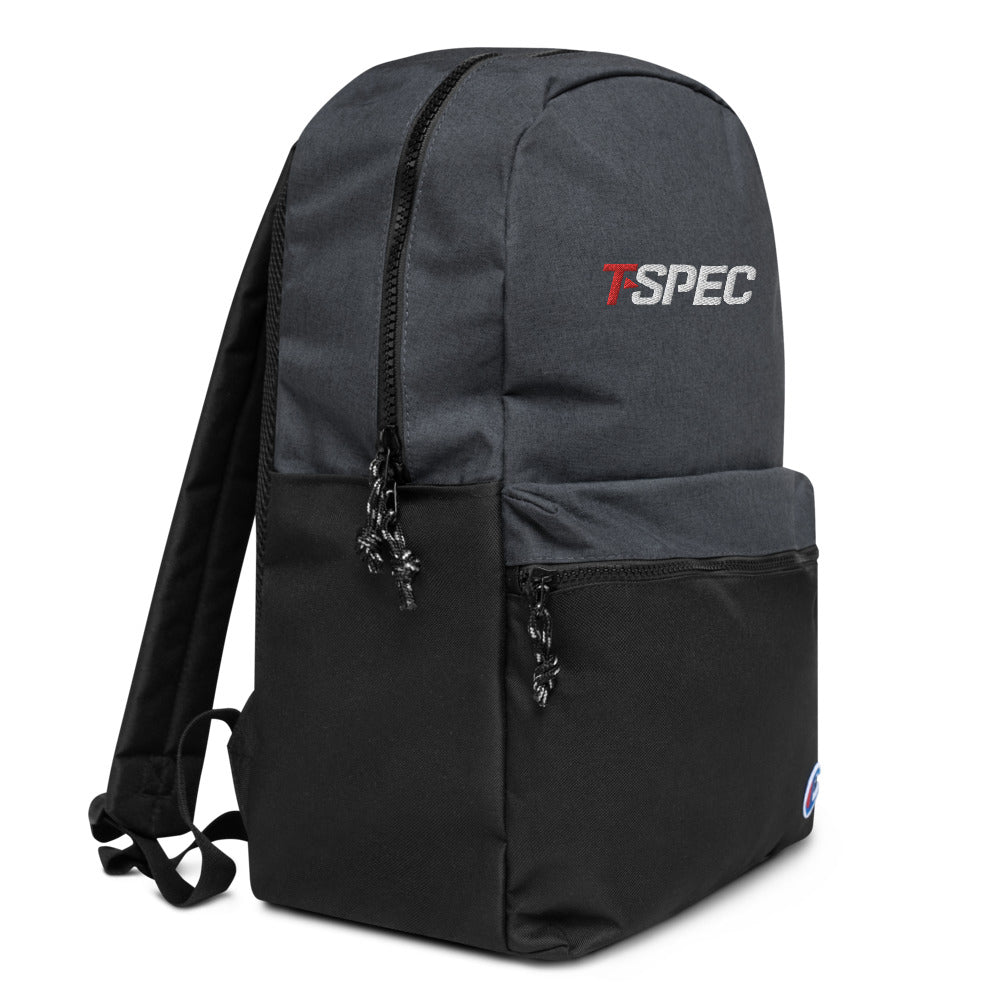 T-Spec-Embroidered Champion Backpack