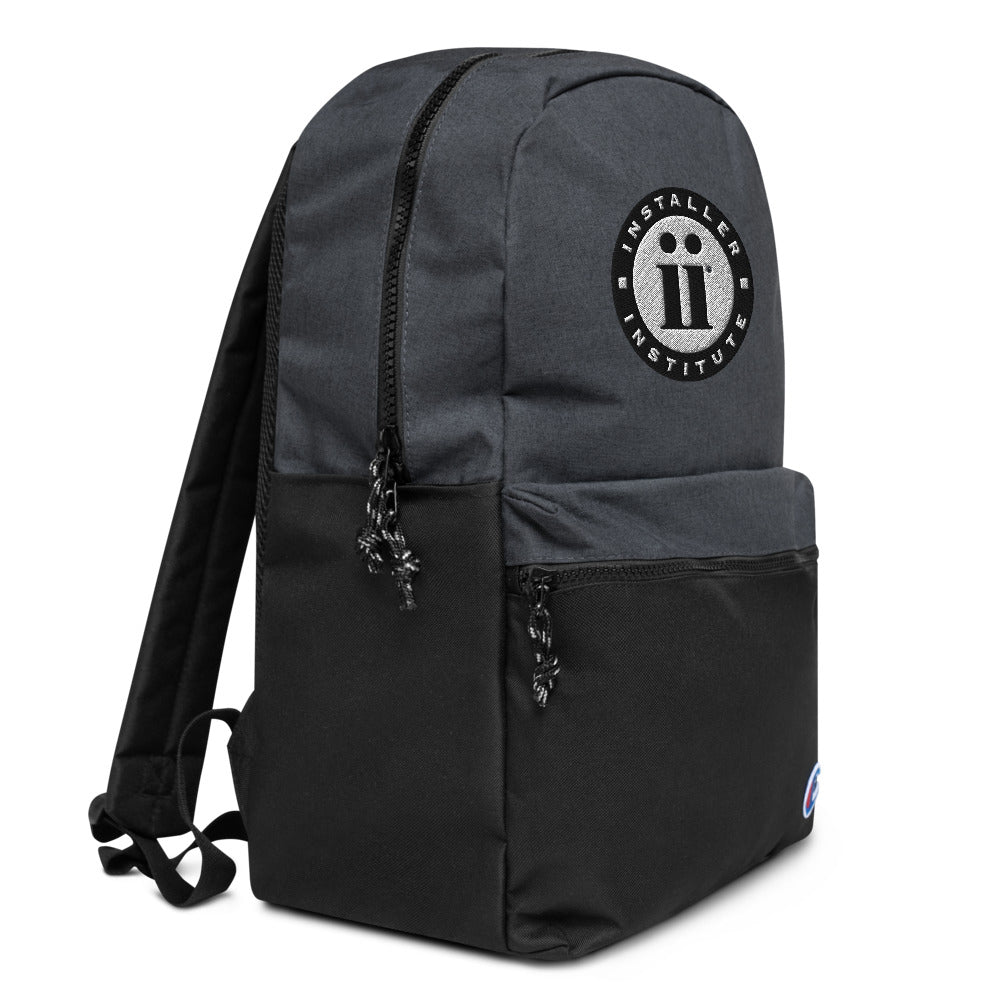 Installer Institute-Embroidered Champion Backpack