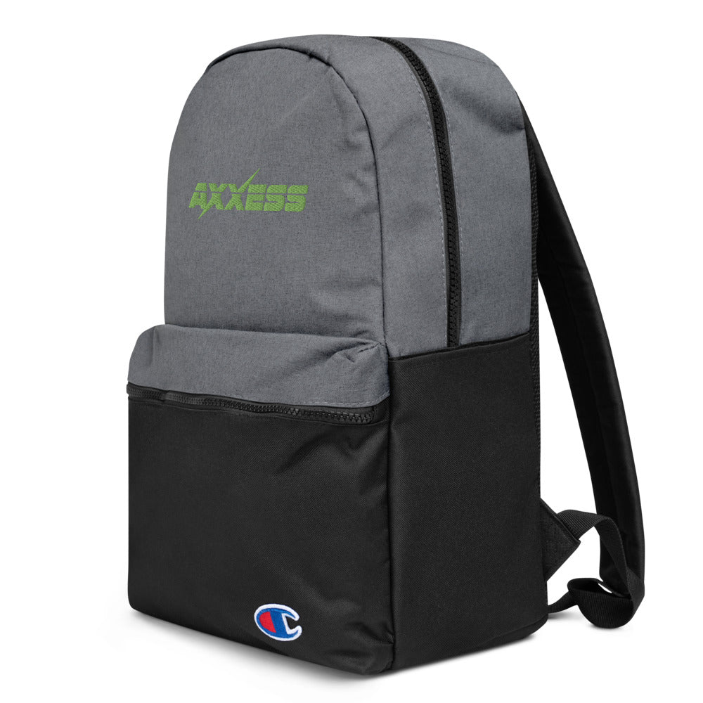 Axxess-Embroidered Champion Backpack