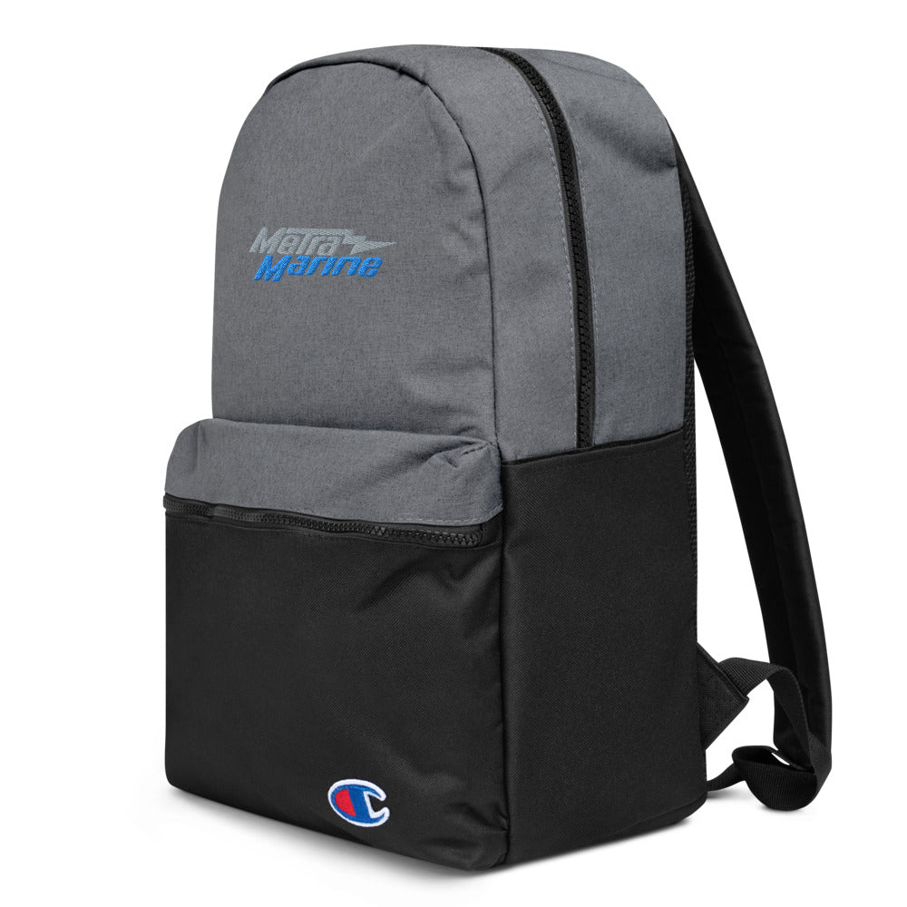 Metra Marine-Embroidered Champion Backpack