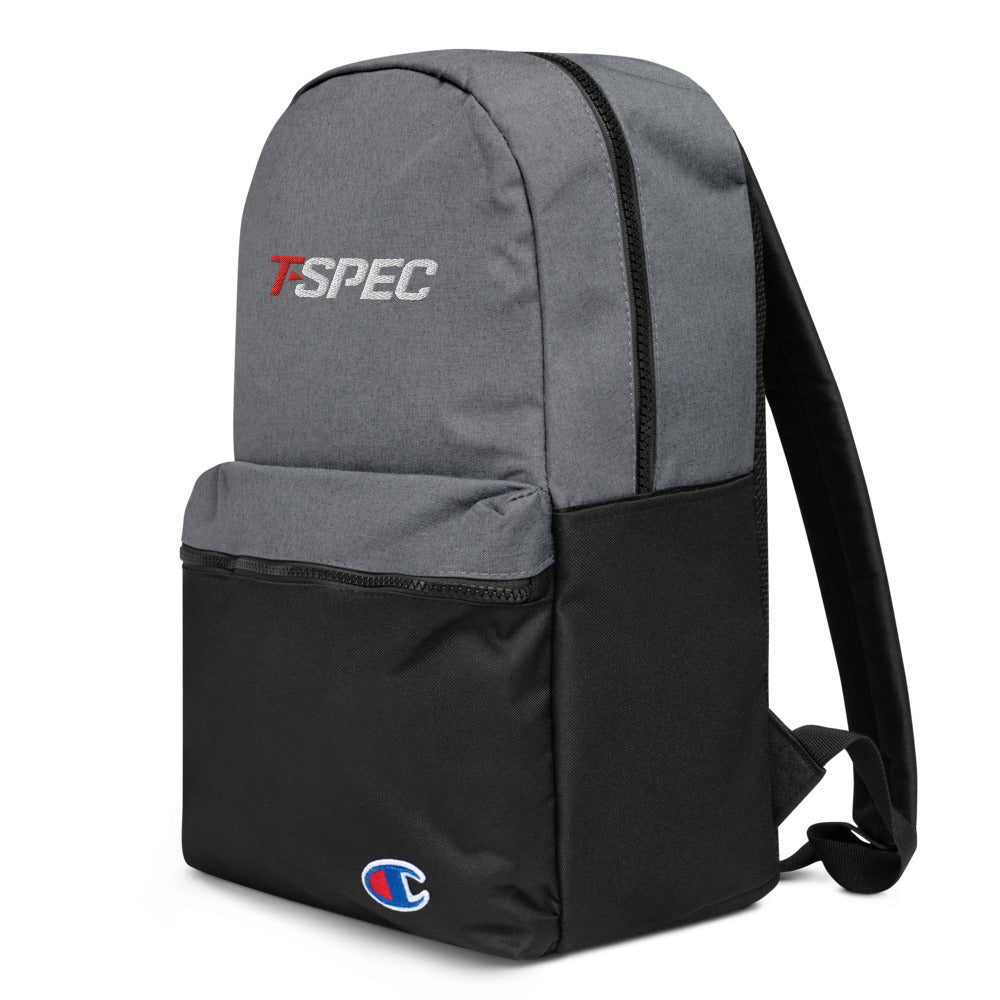T-Spec-Embroidered Champion Backpack