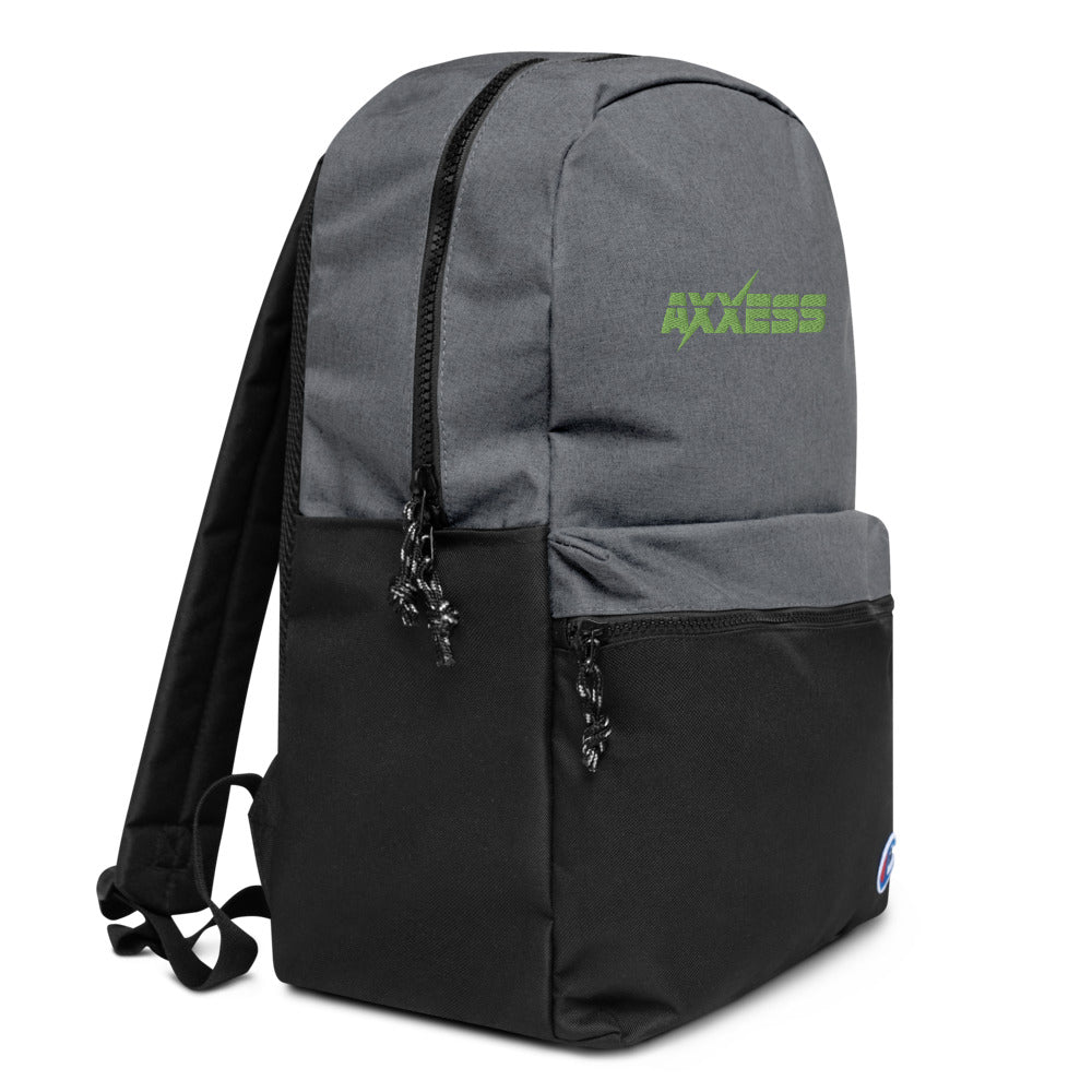 Axxess-Embroidered Champion Backpack