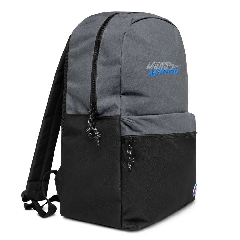 Metra Marine-Embroidered Champion Backpack