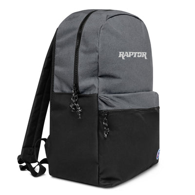 Raptor-Embroidered Champion Backpack