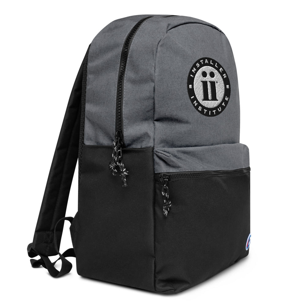 Installer Institute-Embroidered Champion Backpack