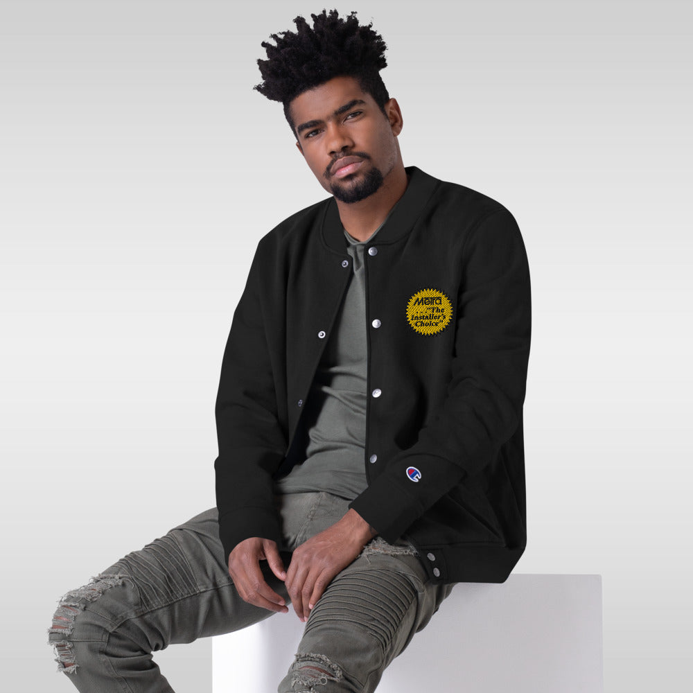 Metra Installer's Choice 80's Retro-Embroidered Champion Bomber Jacket