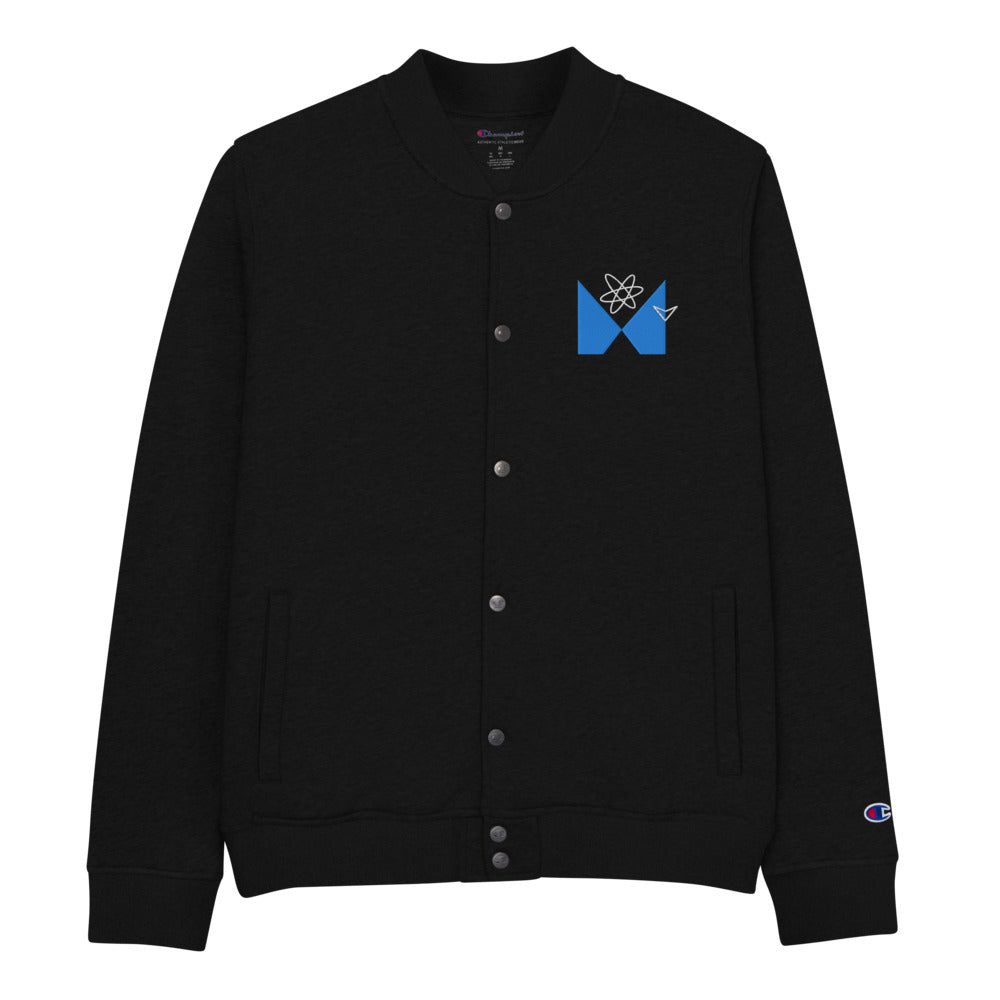 Metravox Retro 50's-Embroidered Champion Bomber Jacket