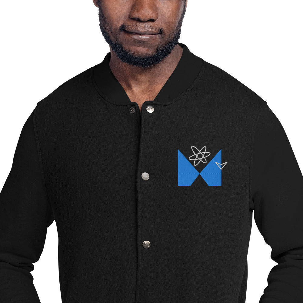 Metravox Retro 50's-Embroidered Champion Bomber Jacket