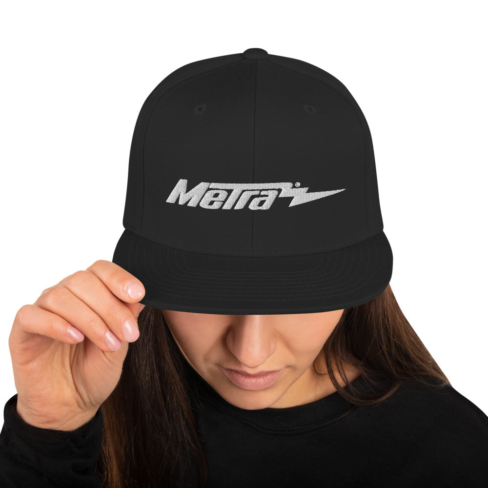Metra- Flatbill Snapback Hat