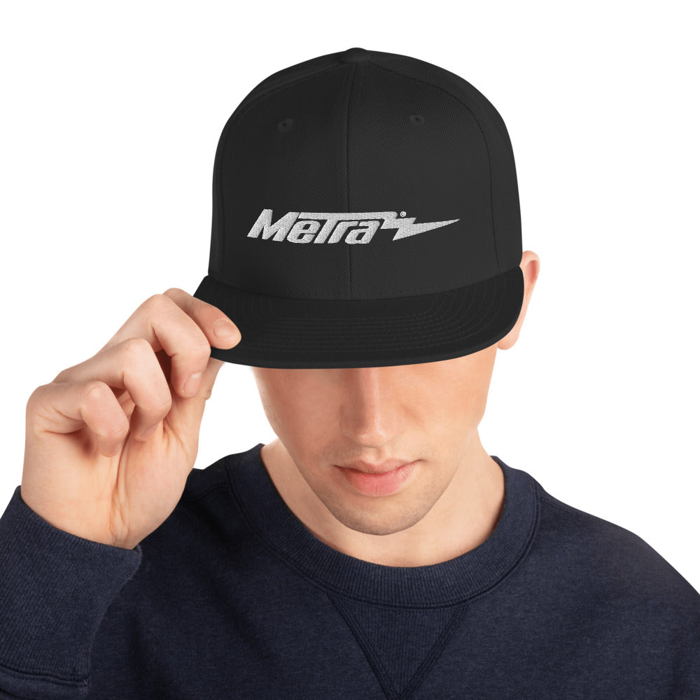Metra- Flatbill Snapback Hat