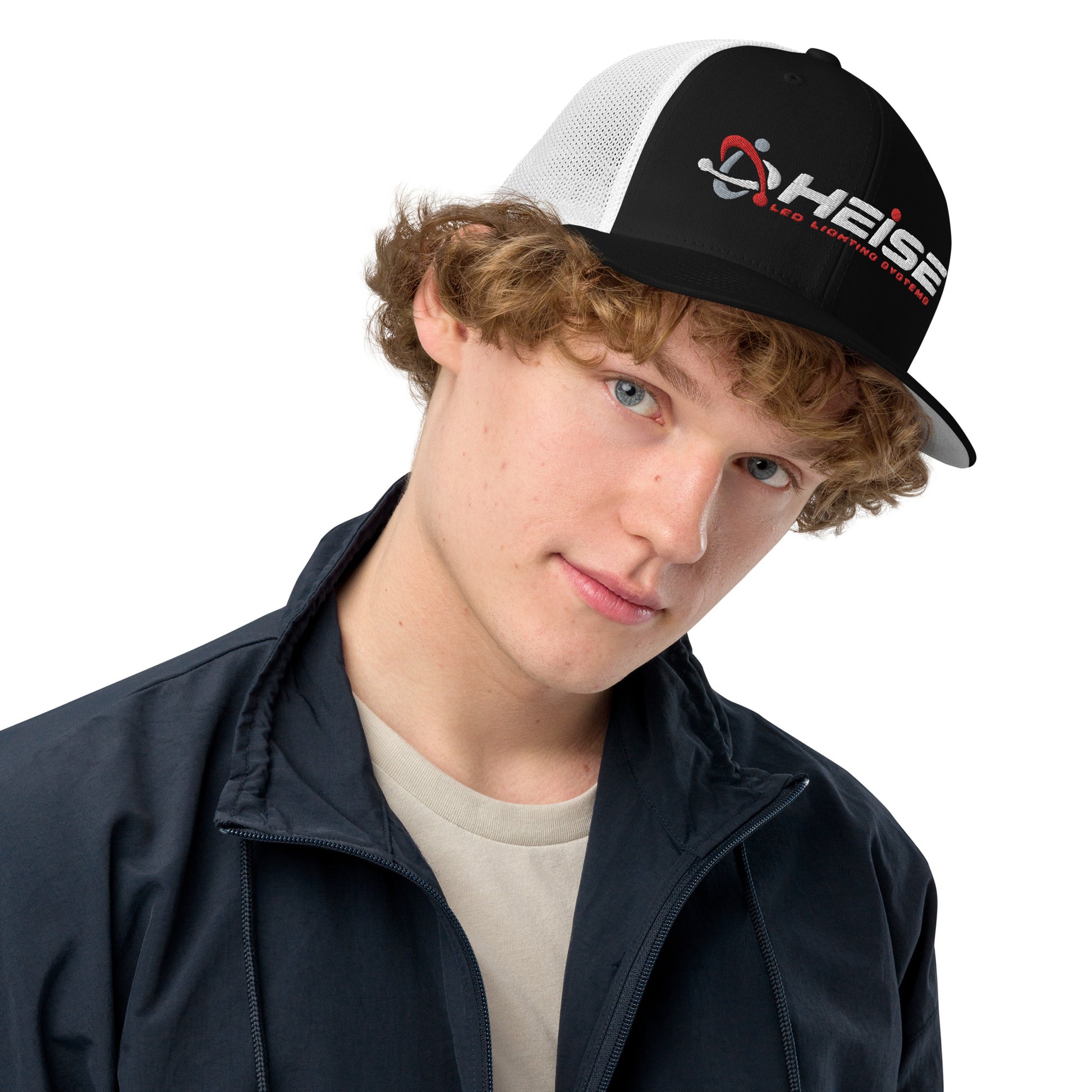 Heise-Closed-back trucker cap