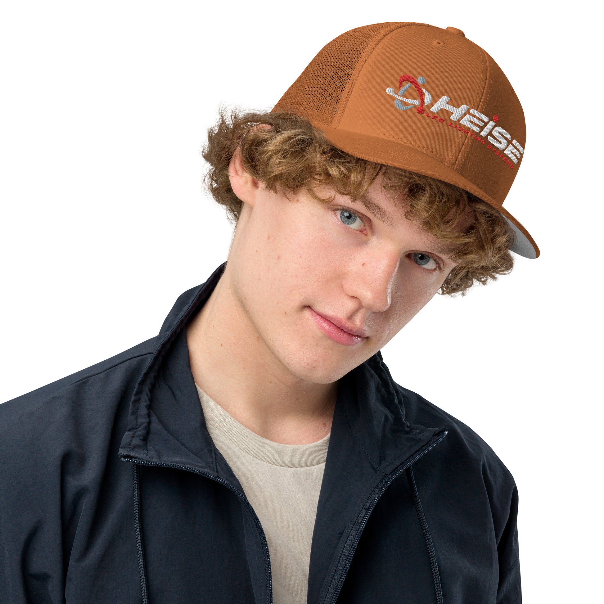 Heise-Closed-back trucker cap