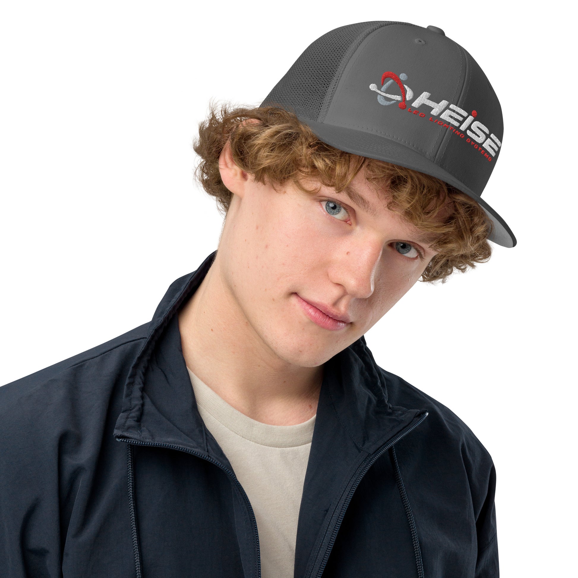 Heise-Closed-back trucker cap